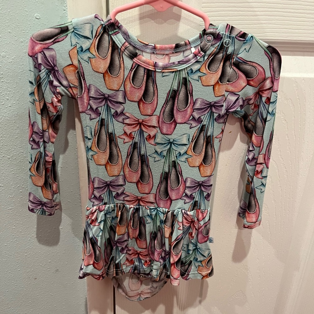 Posh peanut long sleeve irina twirl dress 6-12 months